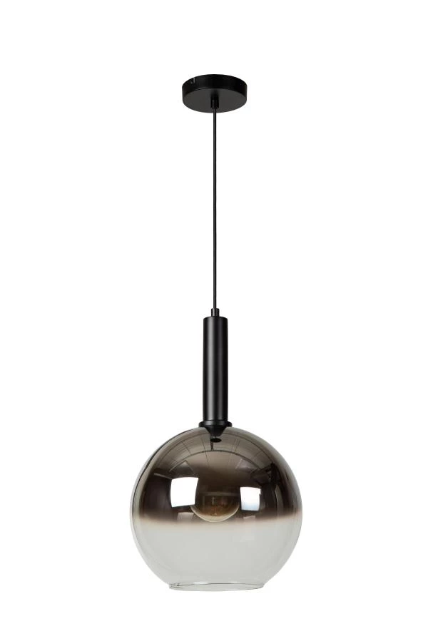 Lucide MARIUS - Pendant light - Ø 30 cm - 1xE27 - Black - off